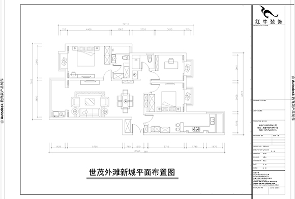 平麵布置圖（tú）