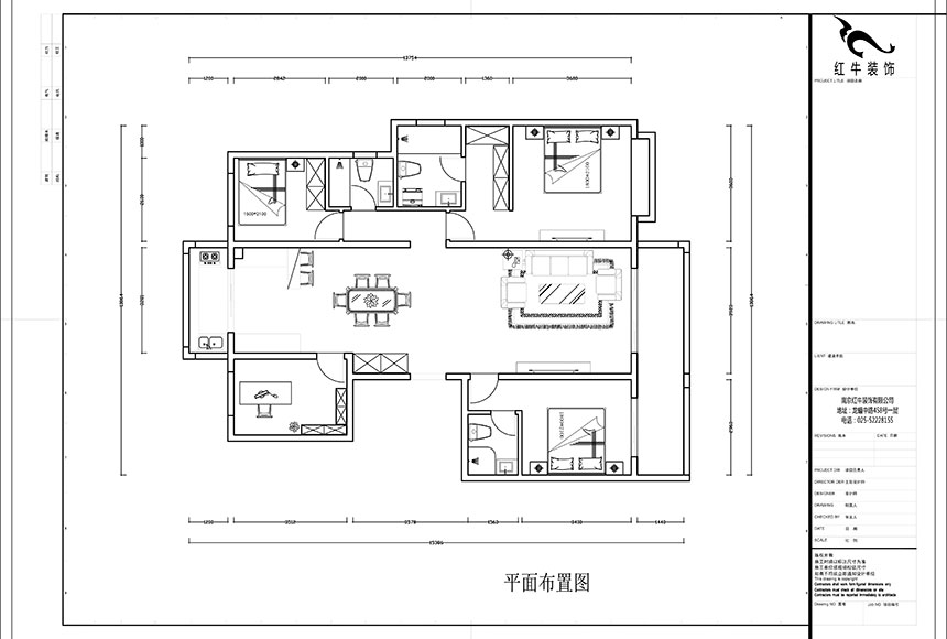 860x580_蔡（cài）成昊_南京（jīng）中冶盛（shèng）世濱江175㎡現代風格裝修_平麵布置圖