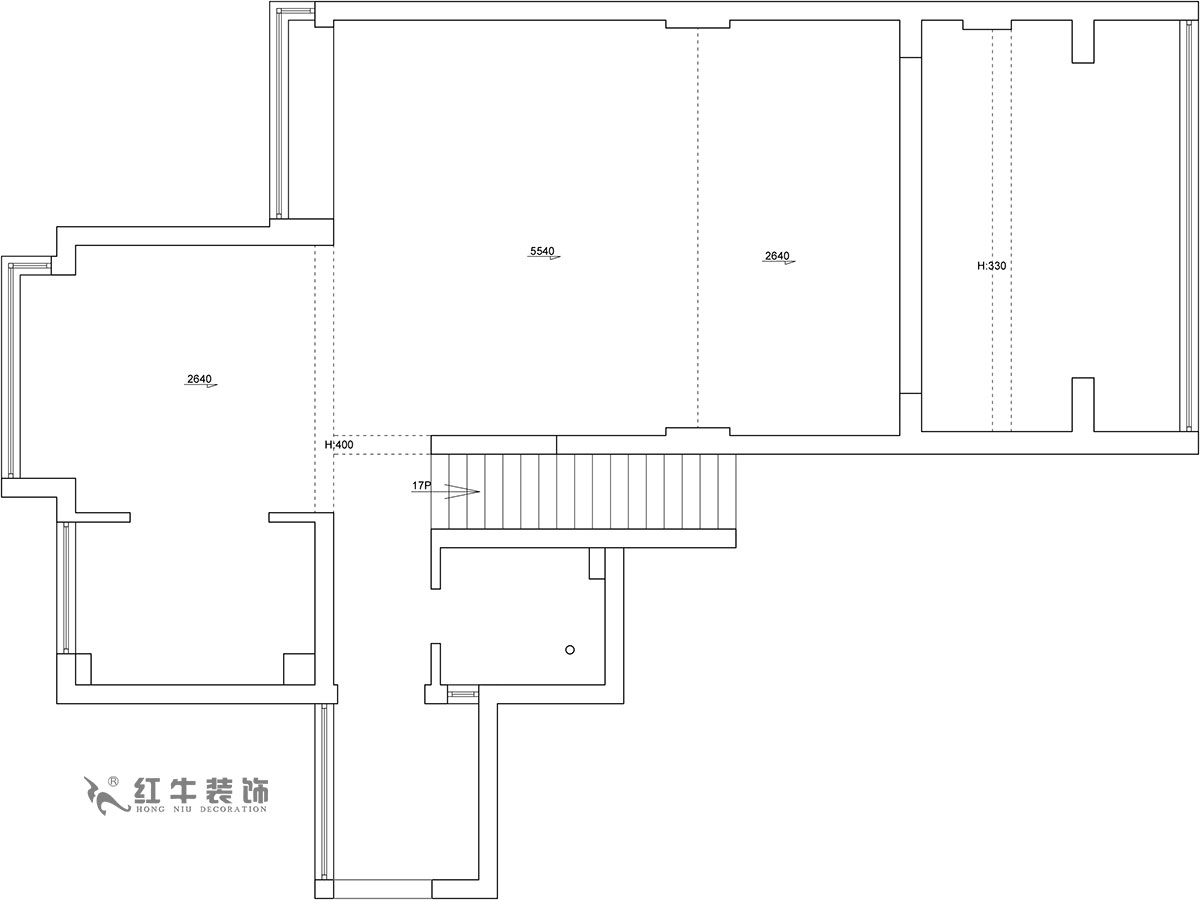 【實景案例】餘瑋（wěi）_棲園-200㎡-輕奢風格_4室（shì）3廳3衛（新房裝修）_全包35萬00_01一樓是日常休閑的活動區域