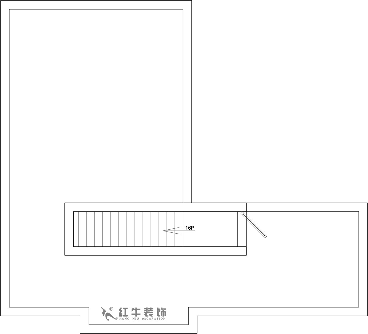 【實景案例】餘瑋（wěi）_棲園-200㎡-輕奢風格_4室3廳3衛（新房裝修）_全包35萬00_05頂樓則是全敞開式露台，提供很大的綠植場（chǎng）地。