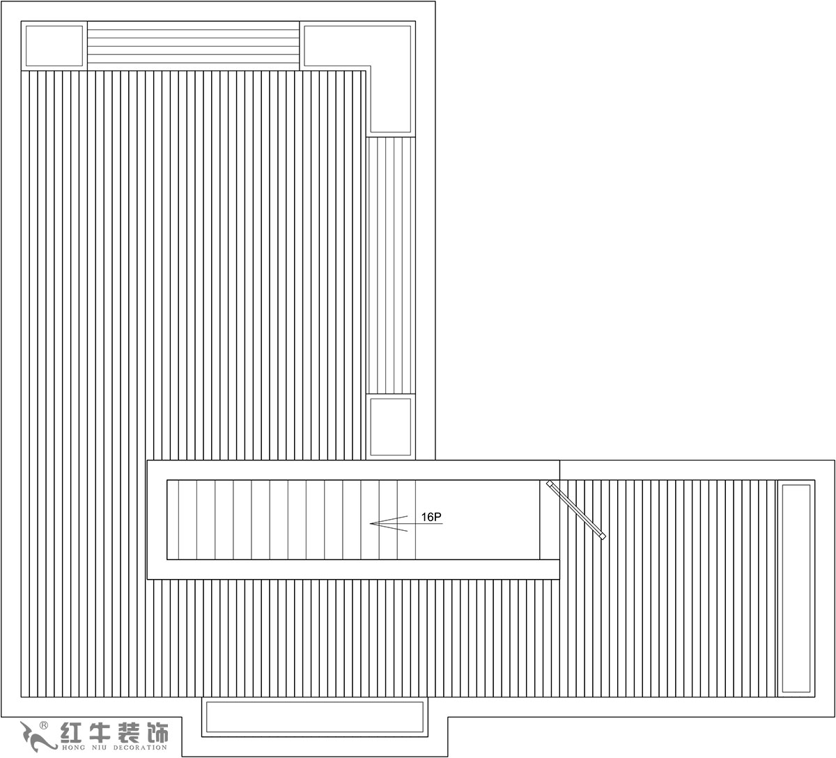 【實景案例】餘瑋_棲園-200㎡-輕奢風格（gé）_4室3廳3衛（新房裝修）_全包35萬00_06頂樓則是（shì）全敞開式露台，提供很大的綠植場地。